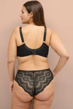 Ellos Plus collection Uforet bh med bøjler i blonder