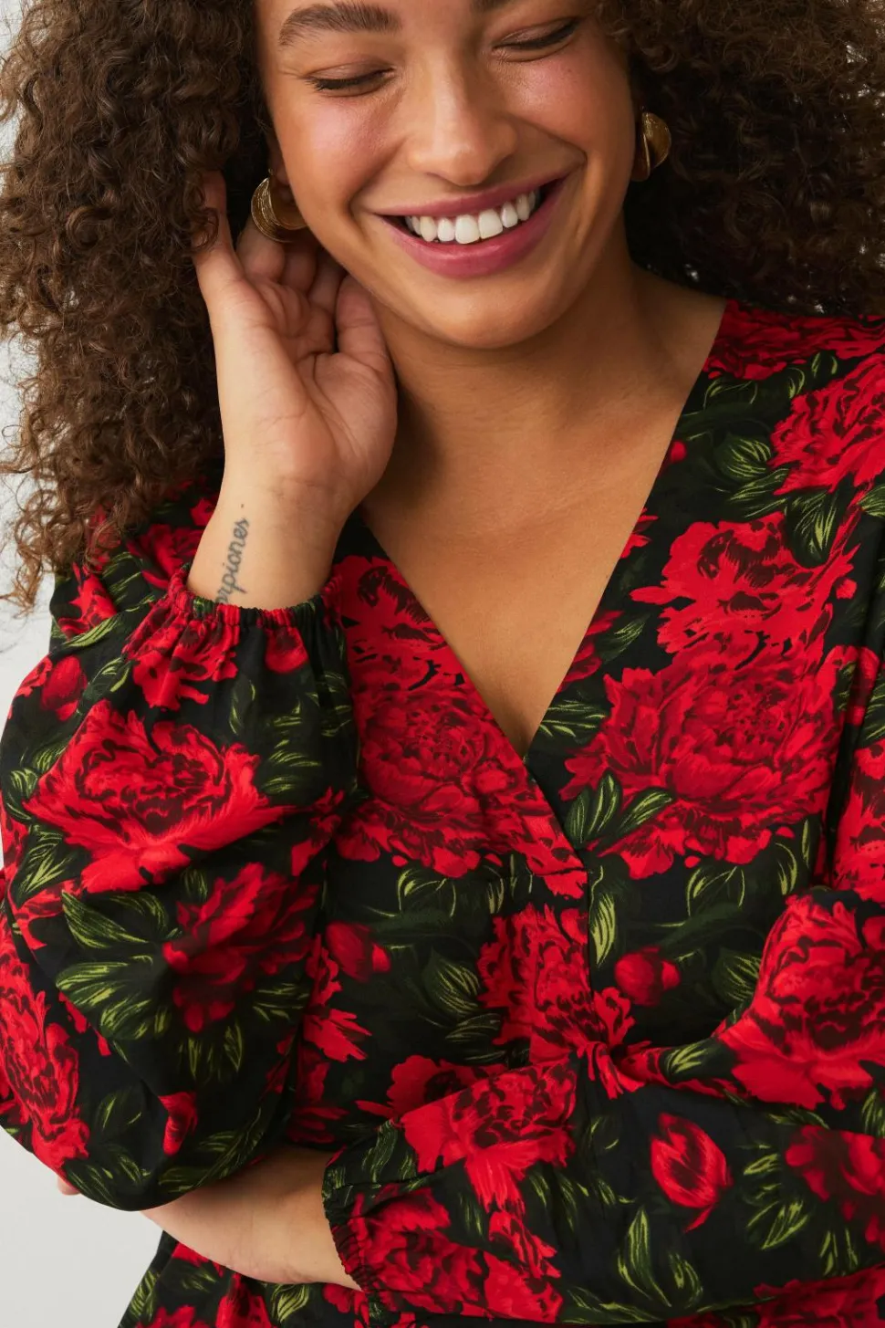 Ellos Plus collection Tunika med v-hals