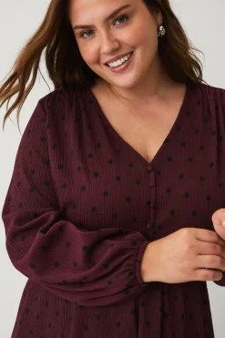 Ellos Plus collection Tunika med V-hals