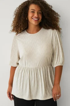 Ellos Plus collection Top med pufærmer