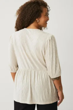 Ellos Plus collection Top med pufærmer