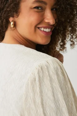 Ellos Plus collection Top med pufærmer