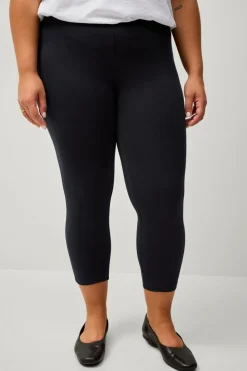 Ellos Plus collection Leggings med høj talje og 3/4 længde