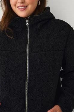 Ellos Plus collection Lang, foret fleecejakke