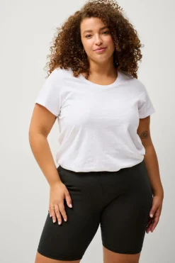 Ellos Plus collection Korte cykelshorts med høj talje