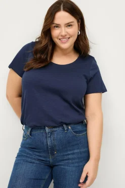 Ellos Plus collection Top med rund hals