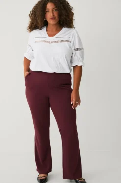 Ellos Plus collection Top med blondedetaljer