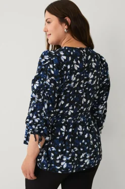 Ellos Plus collection Bluse med peplum