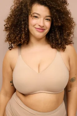 Ellos Plus collection Blød BH i mikrofiber