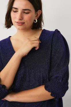 Ellos Plus collection Top med ballonærme