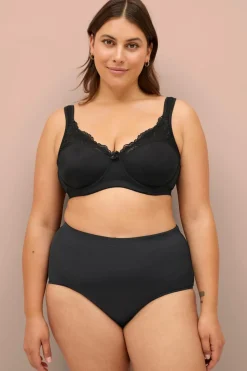 Ellos Plus collection Bh med bøjler med blondedetaljer