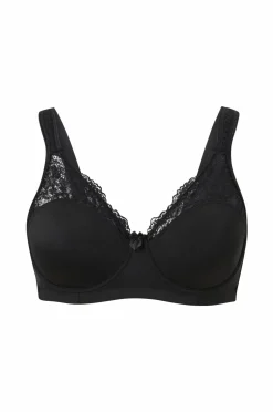 Ellos Plus collection Bh med bøjler med blondedetaljer
