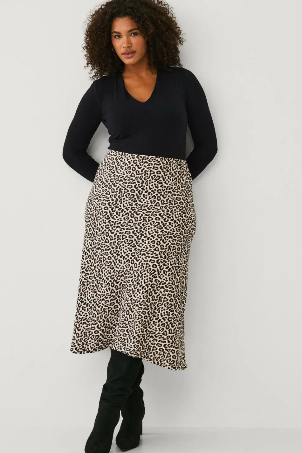 Ellos Plus collection Nederdel med elastik i taljen