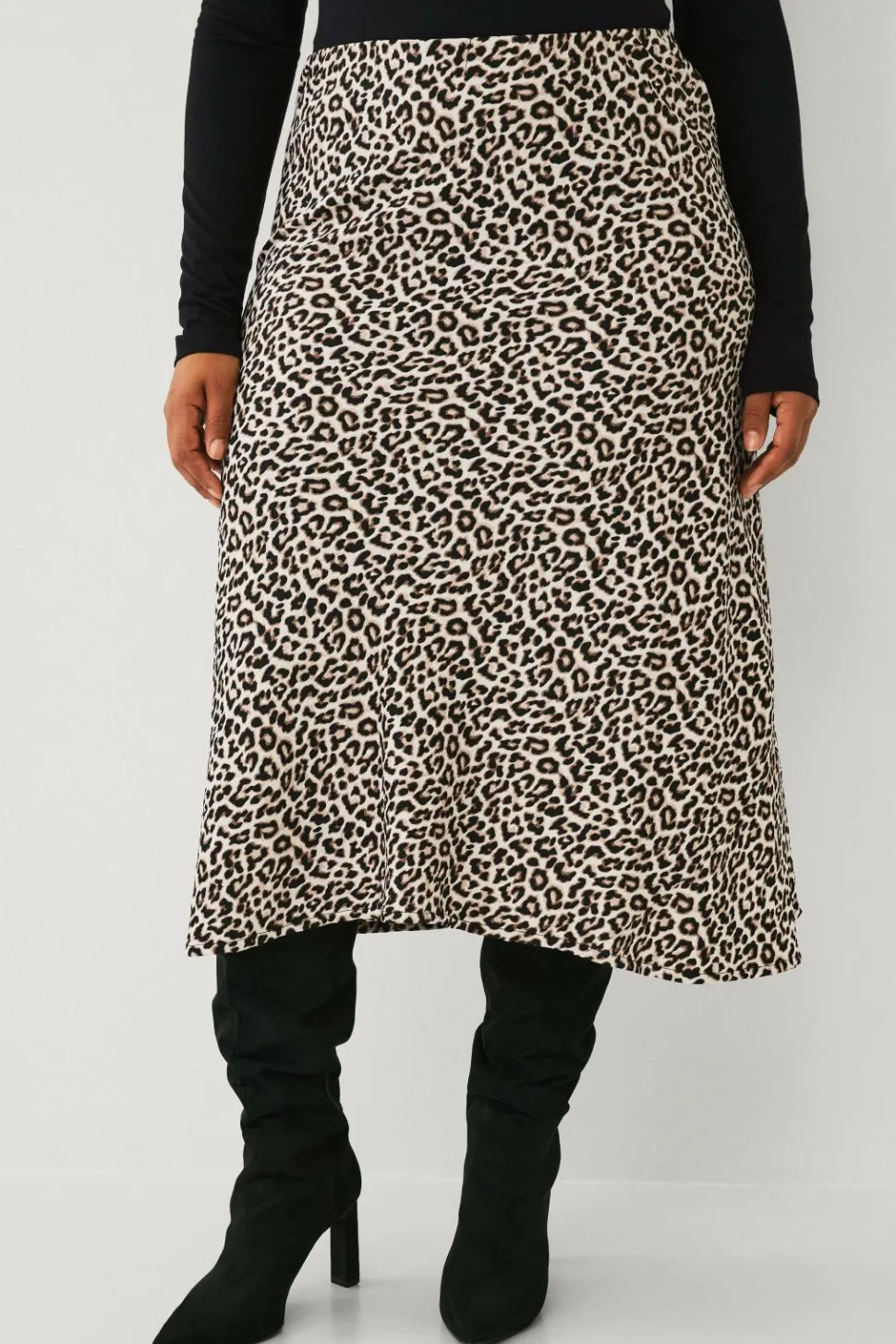 Ellos Plus collection Nederdel med elastik i taljen