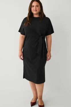 Ellos Plus collection Kjole med bindedetalje