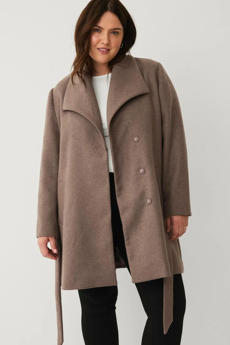 Ellos Plus collection Kappe med bindebælte