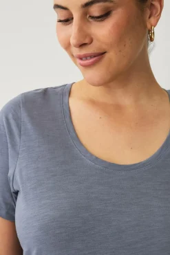 Ellos Plus collection Top med rund hals