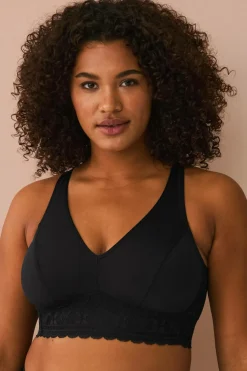 Ellos Plus collection Blød BH med blondedetaljer