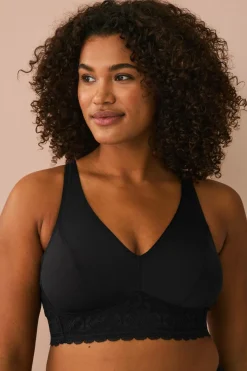 Ellos Plus collection Blød BH med blondedetaljer