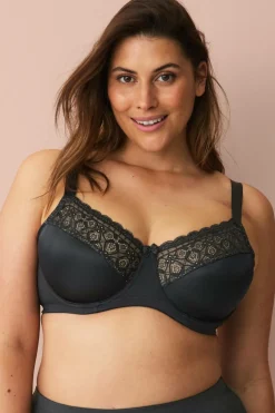 Ellos Plus collection Minimiser bøjle-bh med meshforede skåle