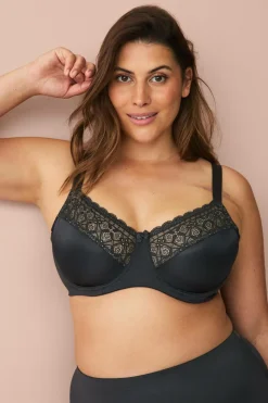 Ellos Plus collection Minimiser bøjle-bh med meshforede skåle