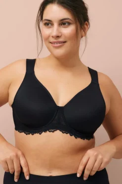 Ellos Plus collection Bøjle-bh med blondedetaljer