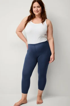 Ellos Plus collection Leggings med høj talje og 3/4 længde
