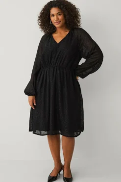 Ellos Plus collection Kjole med en v-hals