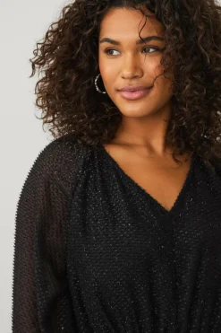 Ellos Plus collection Kjole med en v-hals