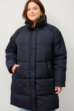 Ellos Plus collection Foret frakke med skorstenskrave