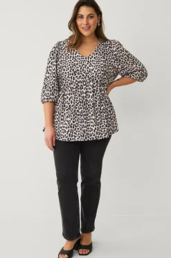 Ellos Plus collection Tunika med 3/4 lange ærmer