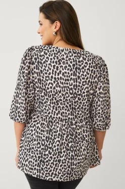 Ellos Plus collection Tunika med 3/4 lange ærmer