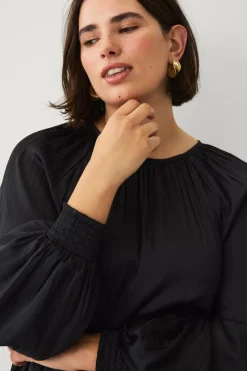 Ellos Plus collection Plisseret bluse