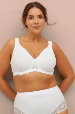 Ellos Plus collection Bøjle-bh med blondedetaljer