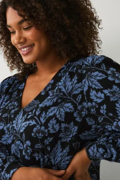 Ellos Plus collection Kjole med pufærmer