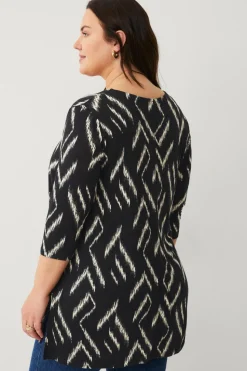 Ellos Plus collection Tunika med 3/4 lange ærmer