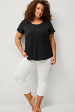 Ellos Plus collection Leggings med høj talje og 3/4 længde