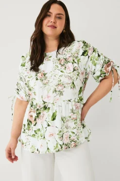 Ellos Plus collection Bluse med peplum