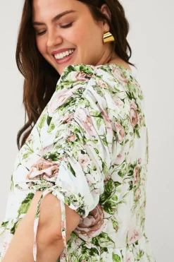 Ellos Plus collection Bluse med peplum