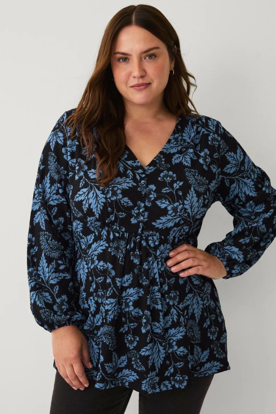 Ellos Plus collection Tunika med V-hals