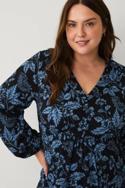 Ellos Plus collection Tunika med V-hals