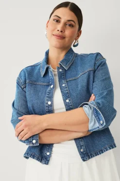 Ellos Plus collection Kort cowboyjakke