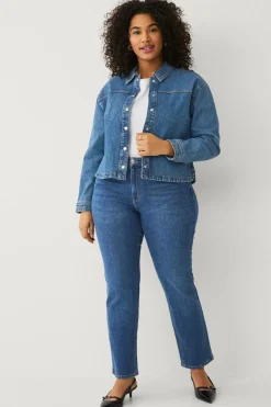 Ellos Plus collection Kort cowboyjakke