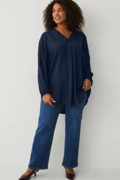 Ellos Plus collection Tunika med v-hals