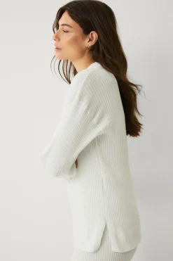 Ellos STUDIO Blød ribstrikket trøje