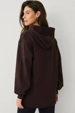 Ellos STUDIO Lang hættetrøje