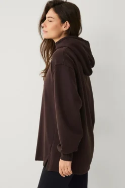 Ellos STUDIO Lang hættetrøje