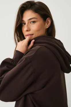 Ellos STUDIO Lang hættetrøje