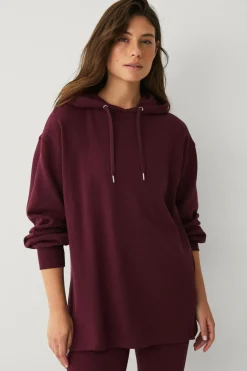 Ellos STUDIO Lang hættetrøje