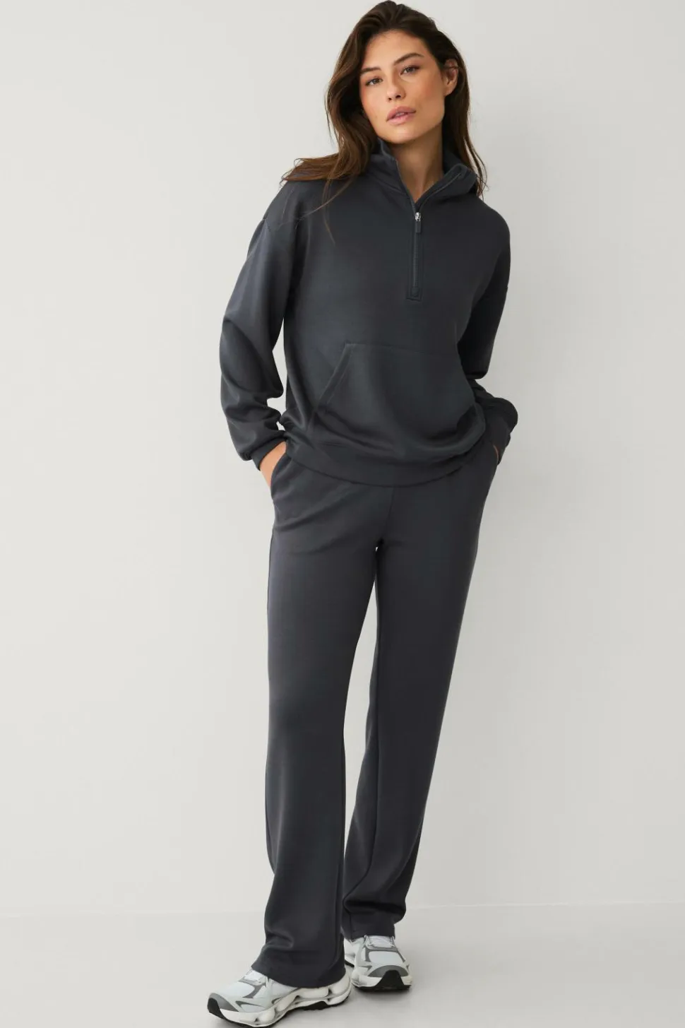 Ellos STUDIO Sweatshirt Tech Sweat Halfzip